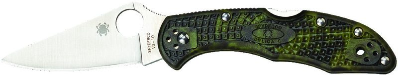 Spyderco Delica 4 Lightweight Flat Ground Japan