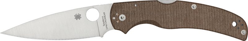Spyderco Native Chief Brown Canvas Micarta Cru-Wear
