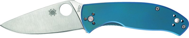 Spyderco Tenacious Blue Titanium